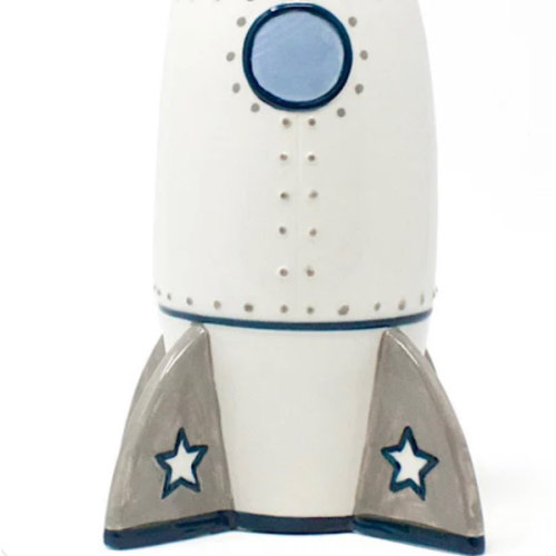 Roger Rocket Piggy Bank – SBT Stitches