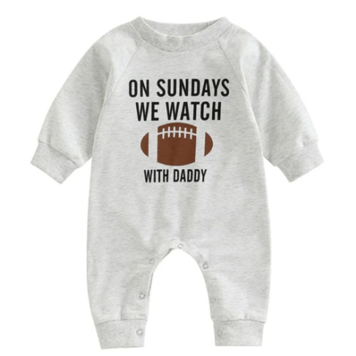 ON SUNDAYS WE WATCH FOOTBALL Jumpsuit - Hazel & Bo