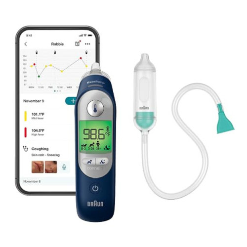 Braun ThermoScan 7+ Connect Ear Thermometer & Nasal Aspirator Bundle: 32% off