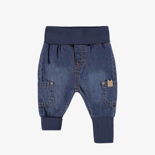 Pantalon évolutif en denim, naissance | Souris Mini - Souris Mini