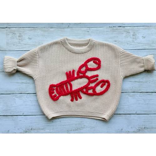 Baby and Toddler Lobster Sweater