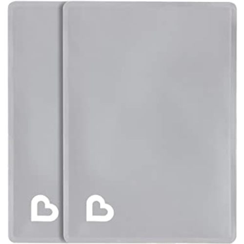 Munchkin® TheraBurpee 2 Pack Premium Hot & Cold Gel Pack for use with Colic & Fever Rescue Kit, Fabric-Covered, Reusable, Gray