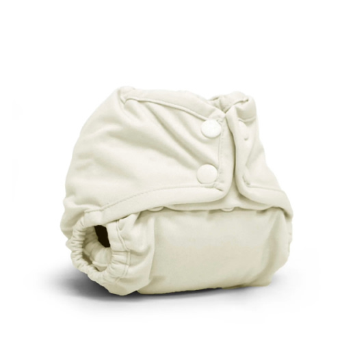 Rumparooz Newborn Cloth Diaper Cover - Almond Ivory