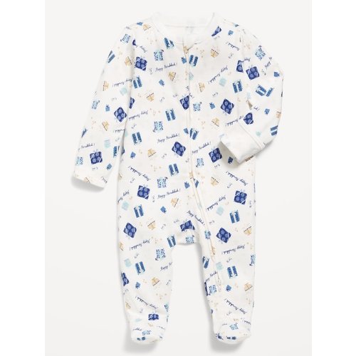2-Way-Zip Sleep & Play Footed One-Piece for Baby