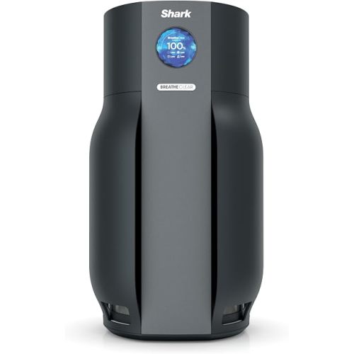 Shark BreatheClear Max Smart Air Purifier, HP362BK, Charcoal