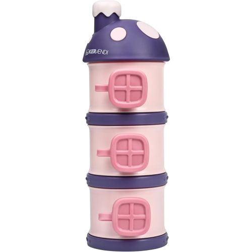Formula Dispenser On The Go, Baby Formula Dispenser, Baby Snacks Containers, Formula Containers For Travel, Cute Mushroom Style