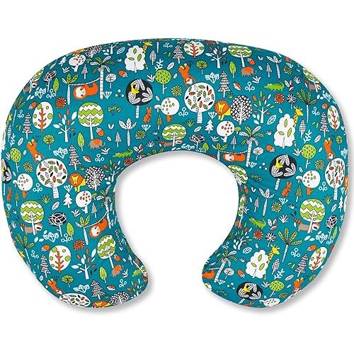 Ergonomic Nursing Pillow for Breastfeeding & Bottle Feeding, Breastfeeding Pillow to Reduce Back Neck Strain, Suitable for Breastfeeding Mom & Baby, Washable Cotton Cover(Matto)