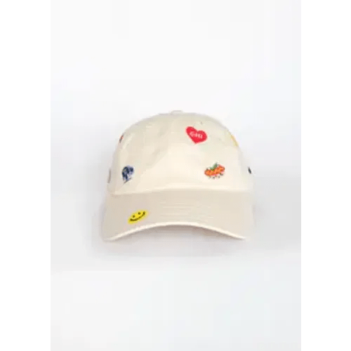 Toddler Chicago Icons Hat - Ivory