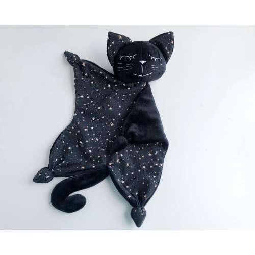 Baby lovey: cat plush blanket for cuddle