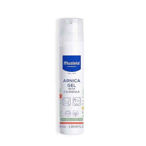 Mustela Baby Arnica Gel with Calendula - Soothing Gel for Boo Boos - Fragrance-Free, Alcohol-Free & Vegan - 3.38 fl. oz, White