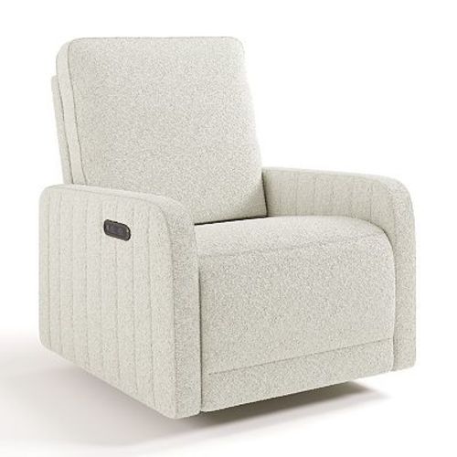 Storkcraft Kyoto Deluxe Extra-Wide Nursery Power Recliner Swivel Glider