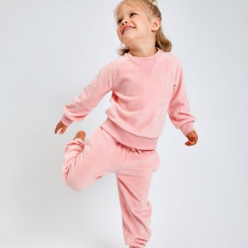 Velour Sweatsuit Pink 12m