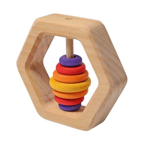Hexagon Baby Rattle