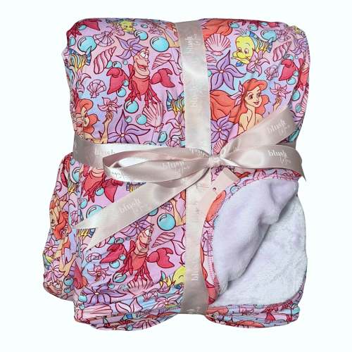 Saltwater Princess - Minky Plush Blanket