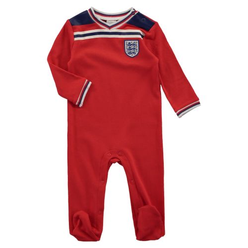 England 1982 Away Kit Sleepsuit - Baby
