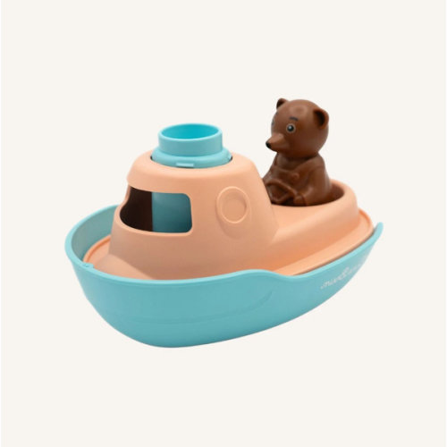 Bath boat - Single x Little Brown Bear | Blue