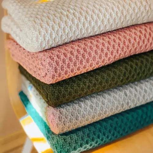 Wool Honeycomb Blanket by disana — Chasing Windmills