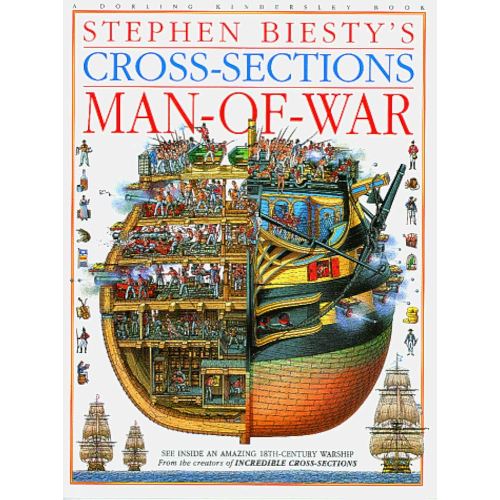 Stephen Biesty's Cross-Sections: Man-Of-War