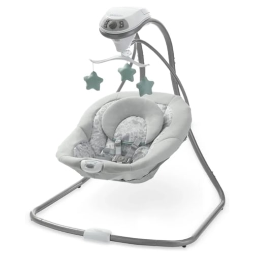 GRACO Simple Sway Swing - Cozy Ivy Baby Swing Seat