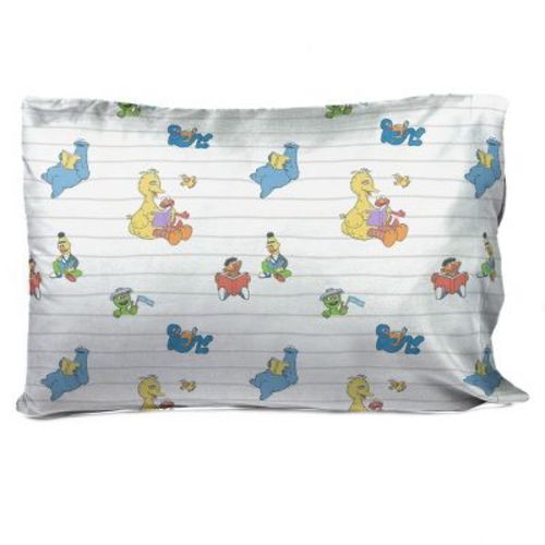 Saturday Park Sesame Street 100% Organic Cotton 2 Pack Pillowcase