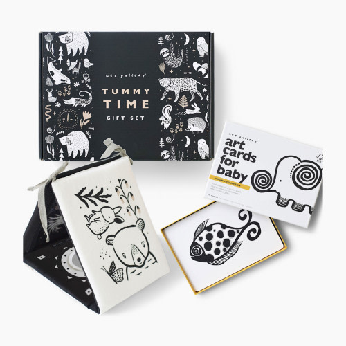 Wee Gallery Tummy Time Art Bundle with Gift Box - Original