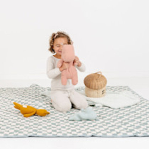 Toki Mats Picnic Blanket - Checker Matcha