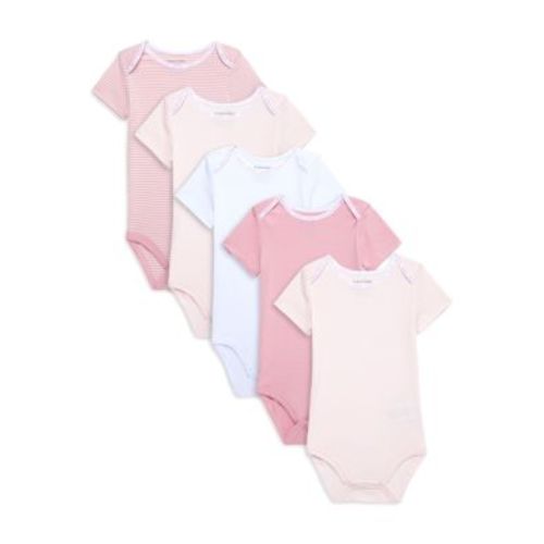 Baby Girl's 5-Pack Bodysuit Set