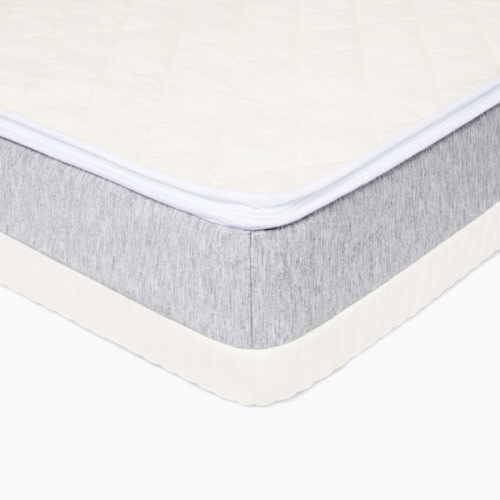 Ultra Premium 2-in-1 Crib and Toddler Mattress (White)