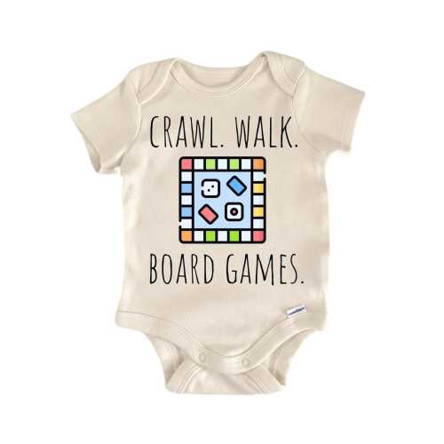 Board Game Table Top Baby Onesie® Newborn Cotton Bodysuit Baby Shower Gift