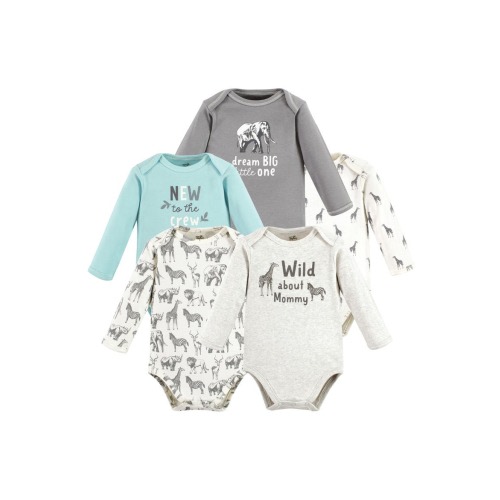 Organic Cotton Long-Sleeve Bodysuits