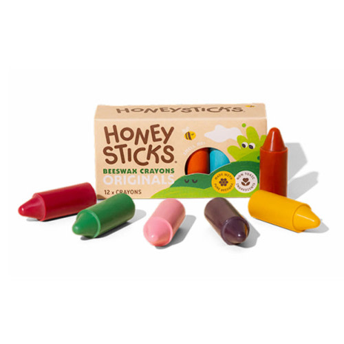 Honeysticks Beeswax Crayons (12 pack)