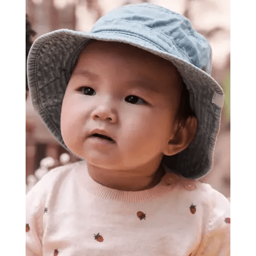 Baby Organic Cotton Chambray Bucket Hat - Little Planet | Carter's