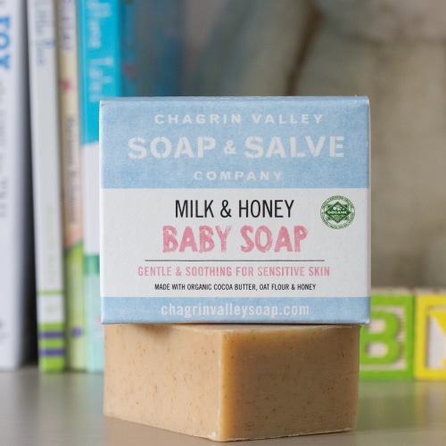 Natural Baby Soap Milk & Honey | Chagrin Valley Soap