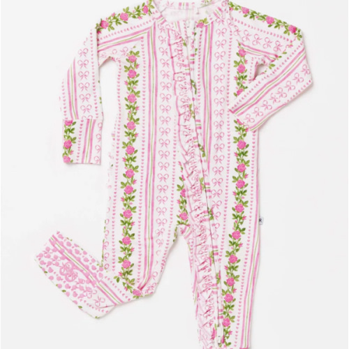 Bowquet of Roses Convertible Ruffle Romper