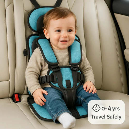Adjustable Padded Travel Car Seat – Emlyne