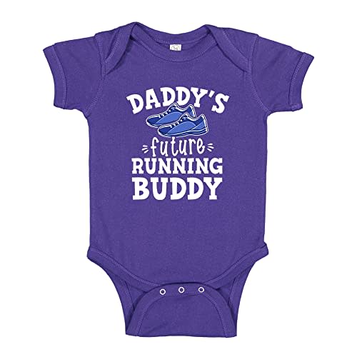 Daddy's Future Running Buddy Baby Bodysuit One Piece Or Toddler Shirt Runner Baby Clothes