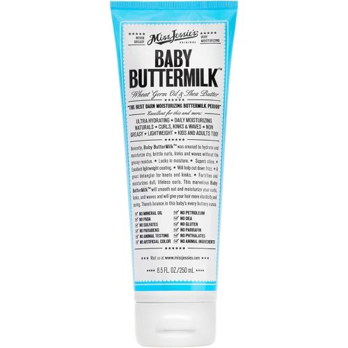 Miss Jessie's Baby Buttermilk 8.5 oz Cream: Unisex, Hydrating, Lightweight Moisturizer for Dry Skin