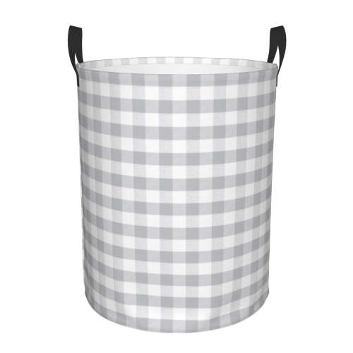 Laundry Basket B Storage Toys Hamper Clothes Texture Check Plaid Modern Basket Laundry Pattern Drago