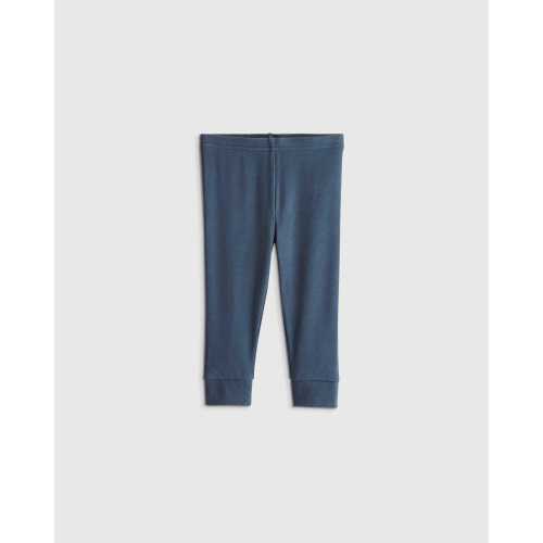 Softest Rib Leggings  in Deep Sea Blue