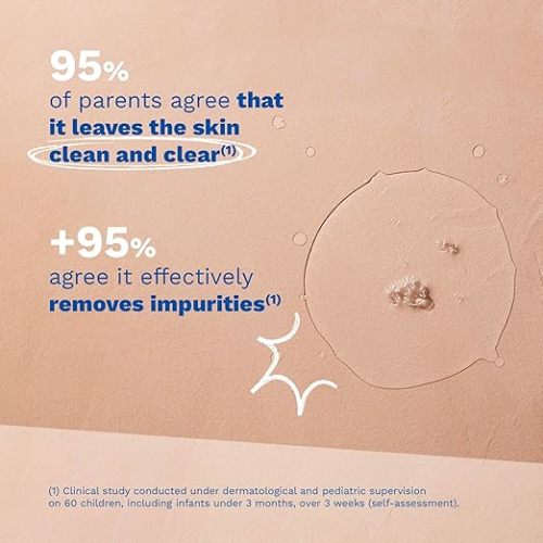 Mustela Baby Cleansing Water - No-Rinse Micellar Water - with Natural Avocado & Aloe Vera - for Baby's Face, Body & Diaper - 1 or 2-Pack - Various Sizes