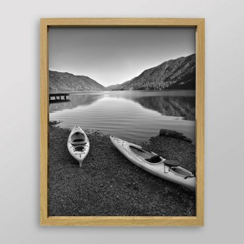 16" x 20" Poster Frame Brown - Threshold™: Modern MDF Wall Decor