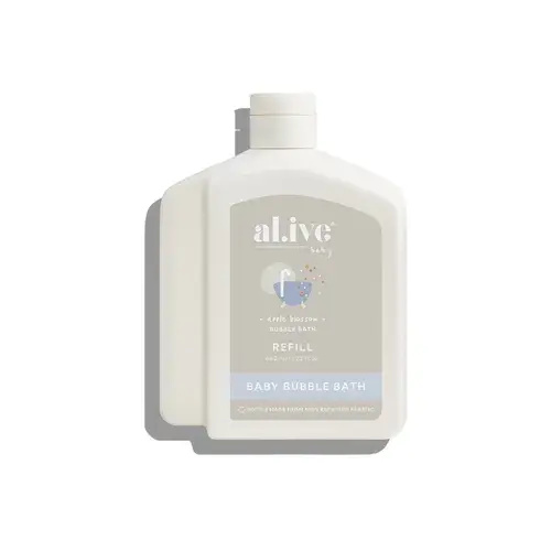 AL.IVE BODY BUBBLE BATH REFILL - APPLE BLOSSOM 650ML | Baby Bunting AU