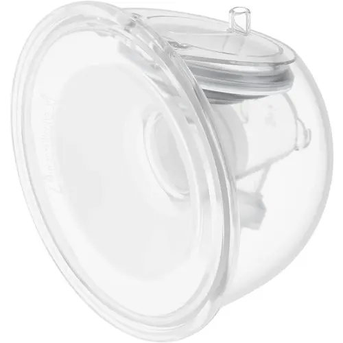 Momcozy Original S9 Pro/S12 Pro Replacement Accessories, Only Compatible with Momcozy S9 Pro/S12 Pro Breast Pump NOT for S9/S12 (Single-Sealed Full Set Collector Cup with 24mm Flange,180ml, 1 Pack)