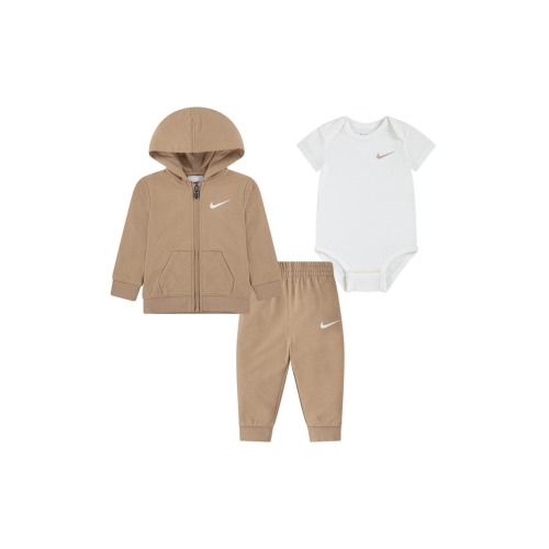 Zip Hoodie, Bodysuit & Joggers Set