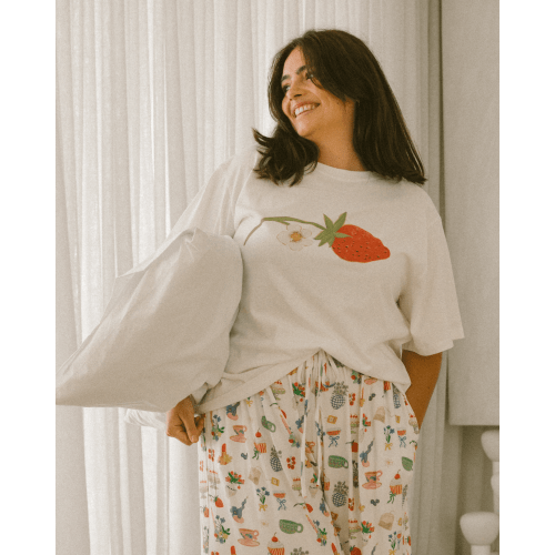 Nursing Tee | Strawberry