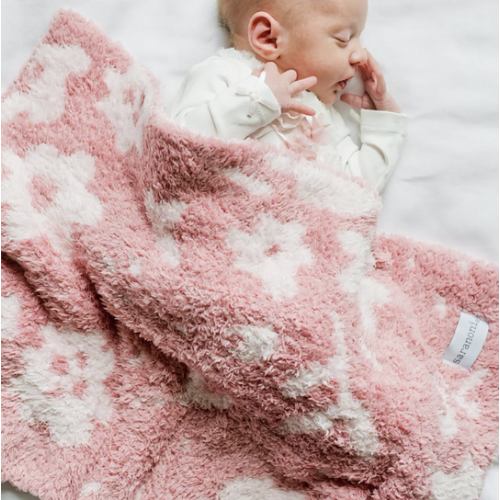 DOUBLE-LAYER BAMBONI® MINI BLANKETS, Petal Double Layer