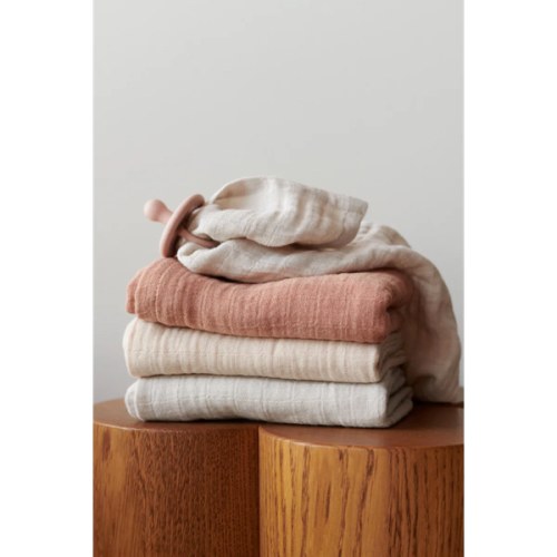 Lewis Muslin Cloth 3-pack - Tuscany rose mix