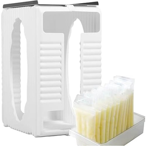 Breast Milk Storage Tower with Tray Health Milk Freeze Organizer,First-in First-Out Breast Milk Storage Tower for Freezing Breastmilk to Feed Baby Reusable and Breastfeeding Essentials