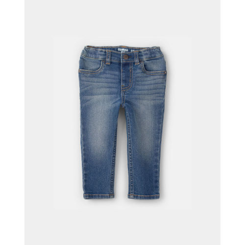 Baby Dark Blue Wash Straight-Leg Jeans - OshKosh B'gosh | Carter's