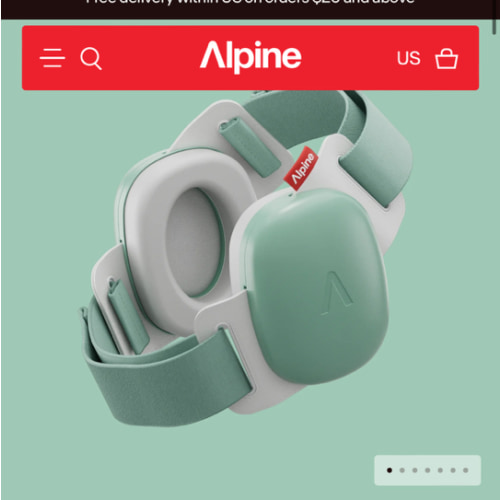 Muffy Baby Comfort Baby Ear Protection | Alpine